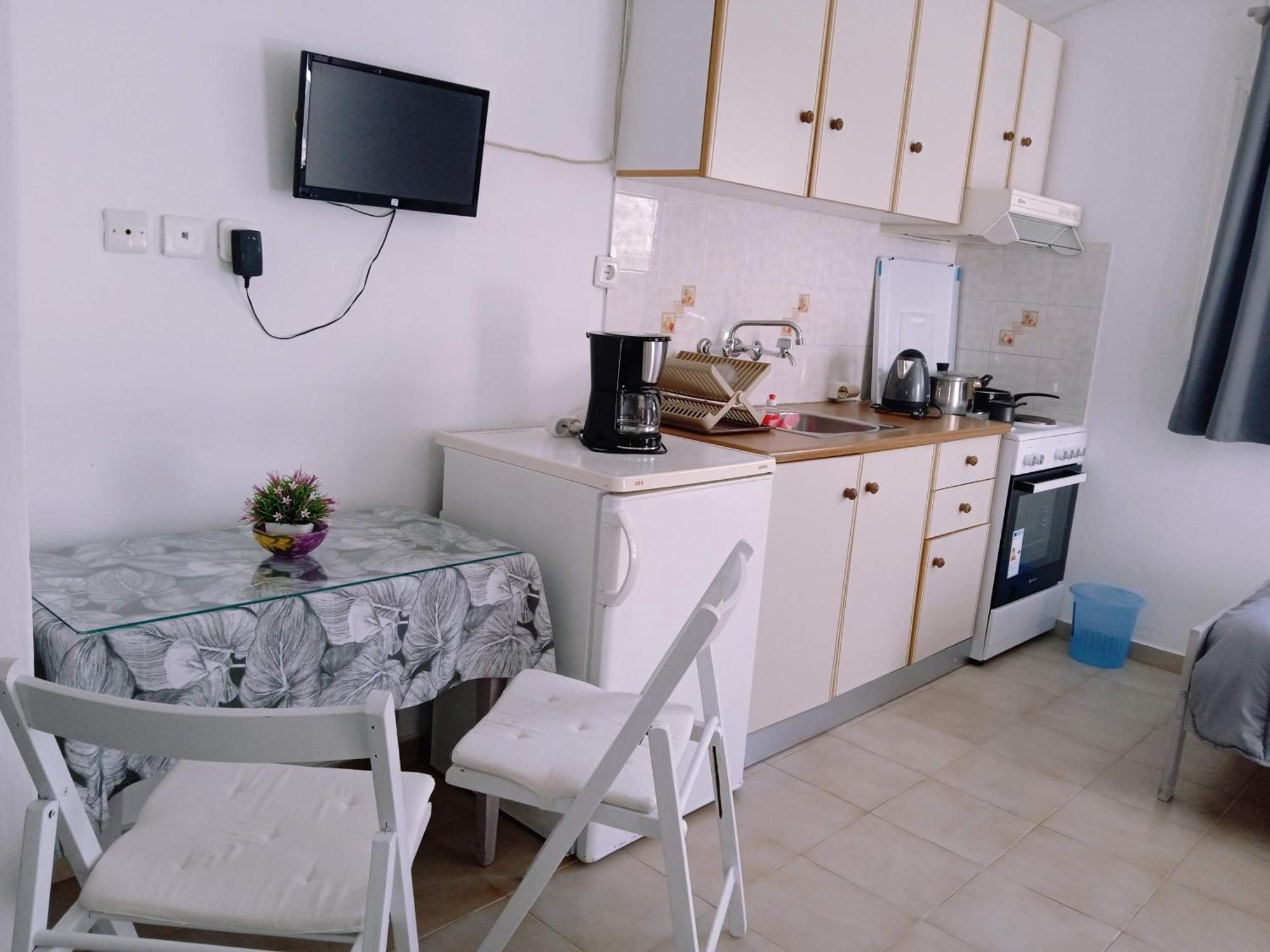Andros Lighthouse Apartments Mesaria  Luaran gambar